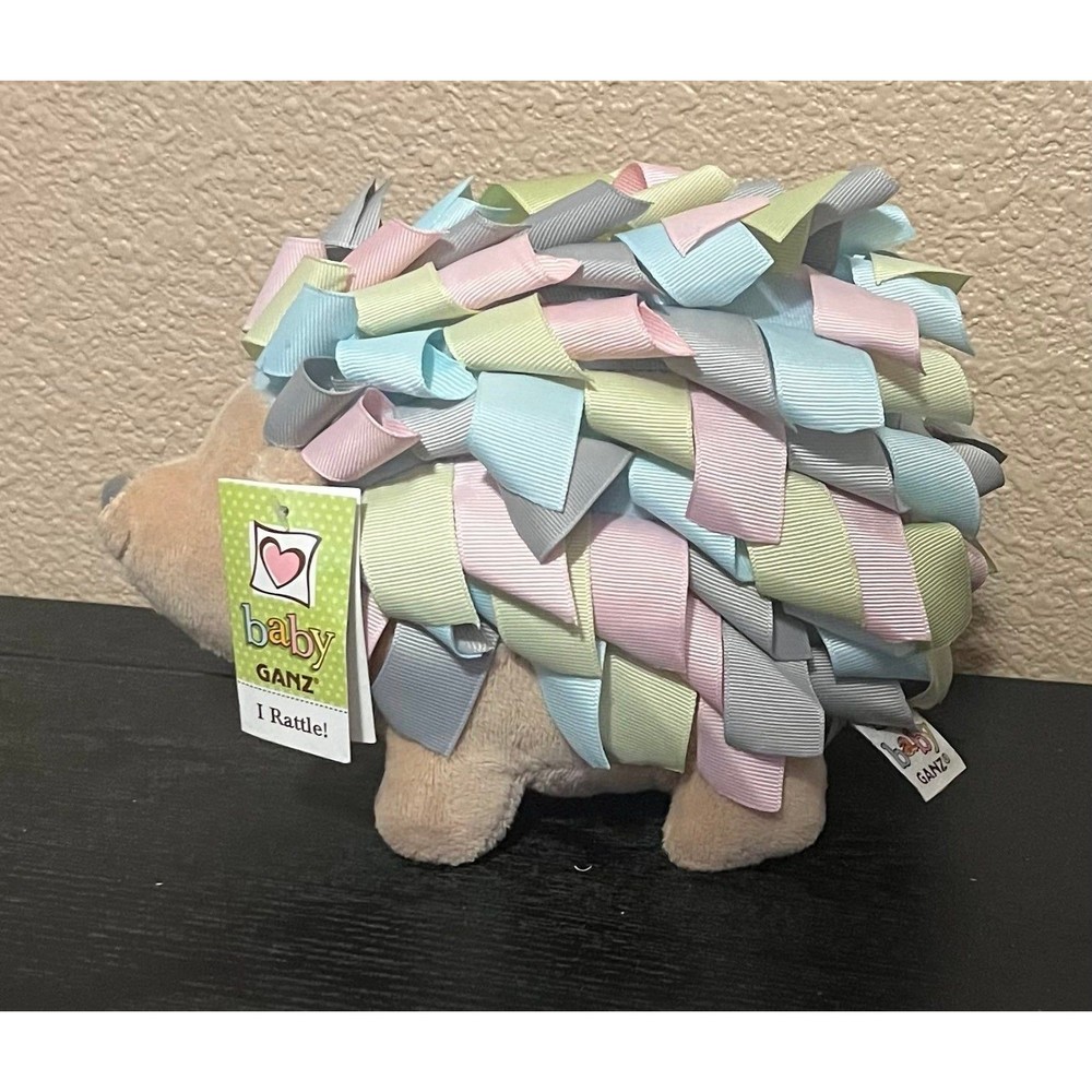 NWT Baby Ganz Roly Poly Ribbon Hedgehog
